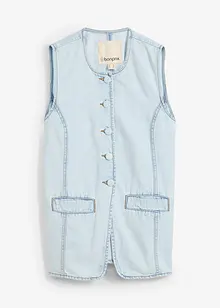 Gilet sans manches en jean, bonprix