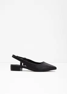 Slingpumps mit flachem Absatz, bonprix