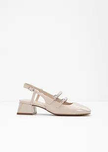 Slingpumps in Lack-Optik, bonprix
