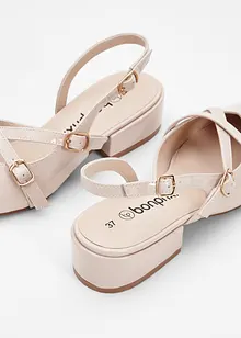 Slingpumps in Lack-Optik, bonprix