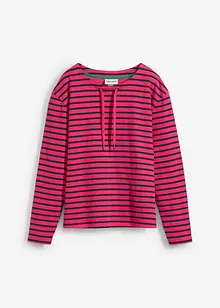 Sweatshirt aus Strukturmaterial, bonprix