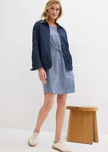 Jersey-Kleid mit Bindedetail, bonprix