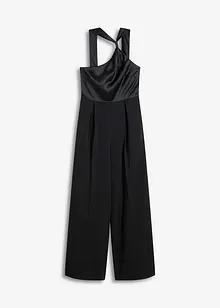 Jumpsuit aus fließendem Satin, bonprix
