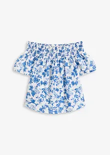 Blouse encolure Bardot, bonprix