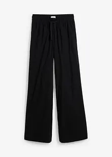 Pantalon palazzo 100% coton, bonprix