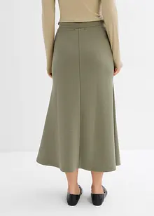 Jupe midi en néoprène, bonprix