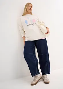 Sweat oversize en coton mélangé, bonprix