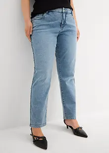 Jean Boyfriend, taille mi-haute, raccourci, bonprix