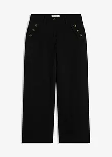 Pantalon à pont en twill, bonprix