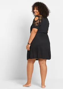 Transparentes Strandkleid aus Viskose, bonprix