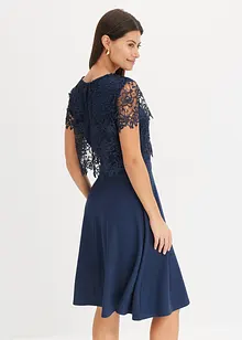 Robe midi à dentelle, bonprix