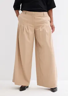 Bundfaltenhose aus Viskose-Mix, bonprix