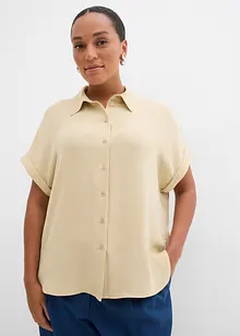 Chemisier oversize en crêpe texturé, bonprix