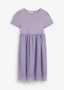 Robe en jersey et tulle, bonprix