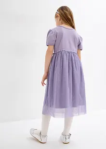 Robe en jersey et tulle, bonprix