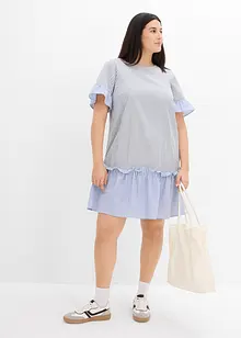 Robe courte en Seersucker, bonprix