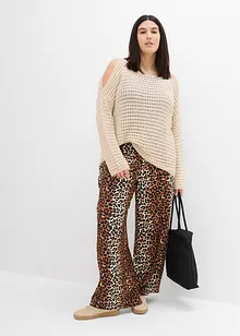 Pull boxy à découpes, bonprix