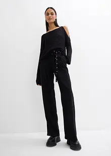 Boxy-Pullover mit Cut-Outs, bonprix
