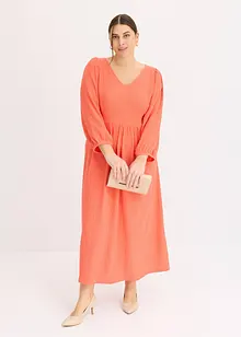 Midikleid aus strukturiertem Jersey, bonprix