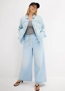 Veste en jean ornée de strass, bonprix