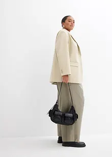 Pantalon large à boutonnage asymétrique, bonprix