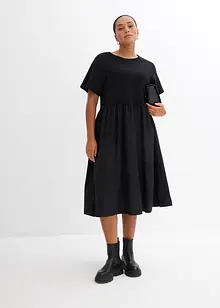 Midikleid aus reiner Baumwolle, bonprix