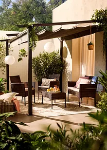 In-und Outdoor Teppich mit floralem Motiv, bonprix