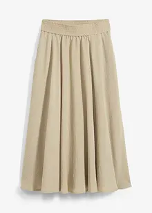 Jupe midi, taille élastiquée, bonprix