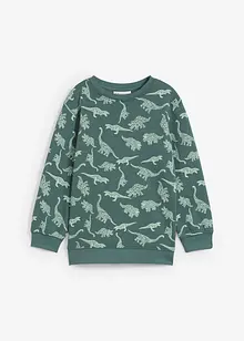 Sweat-shirt à capuche en coton mélangé doux, bonprix