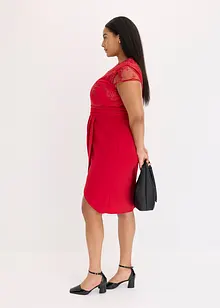 Minikleid mit Spitze, bonprix