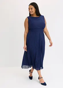 Chiffonkleid mit Plissee-Rock, bonprix