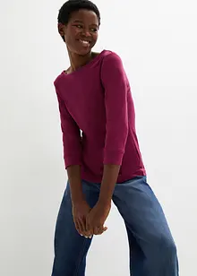 Langarmshirt aus reiner Bio-Baumwolle, bonprix