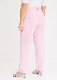 Pantalon à pinces et ceinture, bonprix