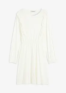Jerseykleid mit Volants, bonprix
