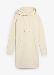 Robe sweat à capuche en coton, bonprix
