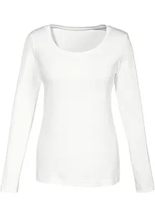 Langarmshirt aus reiner Bio-Baumwolle, bonprix