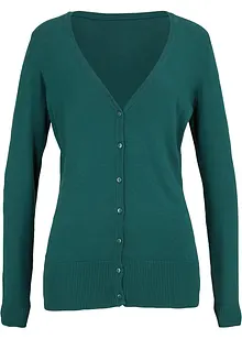 Feinstrickjacke mit Knopfleiste, bonprix
