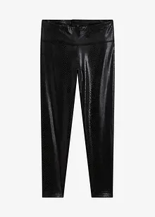 Hochglänzende Lederimitat-Leggings, bonprix