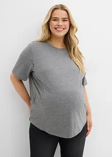 T-shirt de grossesse avec coton, fonction d'allaitement discrète, bonprix