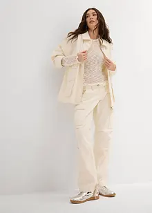 Pantalon cargo 100% coton, bonprix