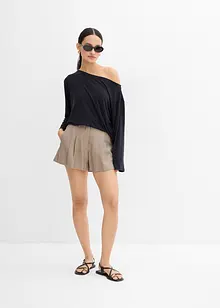 T-shirt épaule dénudée en modal mélangé, bonprix