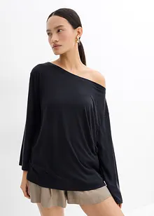 T-shirt épaule dénudée en modal mélangé, bonprix