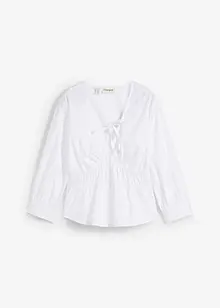 Blouse froncée avec des coutures élastiques, bonprix