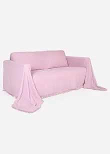 Couvre-lit à franges moderne, bonprix