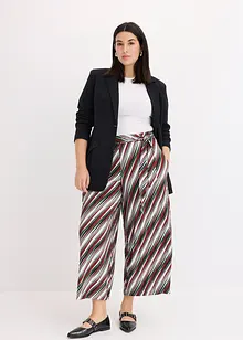 Pantalon palazzo en jersey doux, bonprix