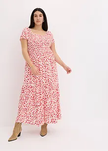 Robe longue imprimée en viscose, bonprix