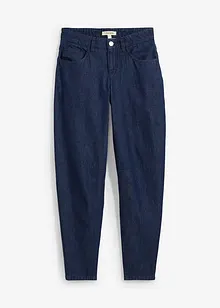 Jean barrel taille mi-haute, bonprix