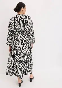 Robe longue imprimée en viscose fluide, bonprix