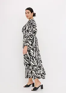 Robe longue imprimée en viscose fluide, bonprix