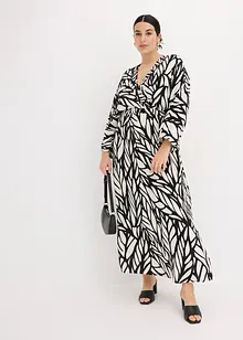 Robe longue imprimée en viscose fluide, bonprix